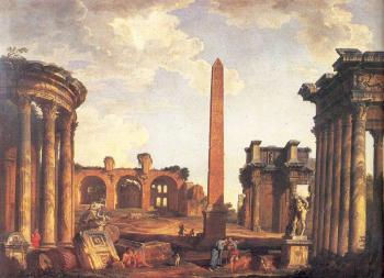 喬萬尼 保羅 帕尼尼 Roman Capriccio 喬萬尼 保羅 帕尼尼 Roman Capriccio